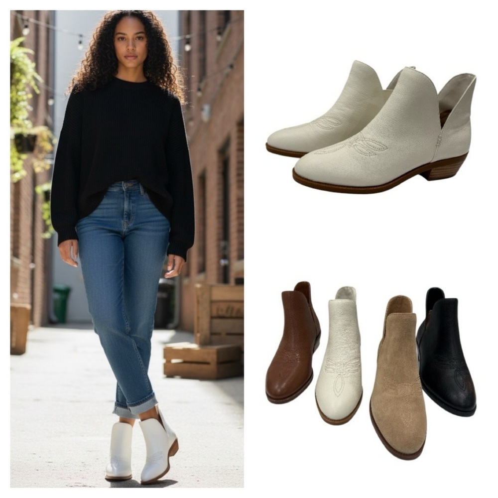 Lauren Ralph Lauren
Lauren by Ralph Lauren Women's Prestyn Booties off-white 5.5